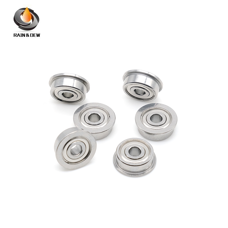10Pcs F682ZZ 2X5X2.3 mm Flange Ball Bearing ABEC-7Flange Ball Bearing ABEC-7 MF52ZZ MF106ZZ F685ZZ  