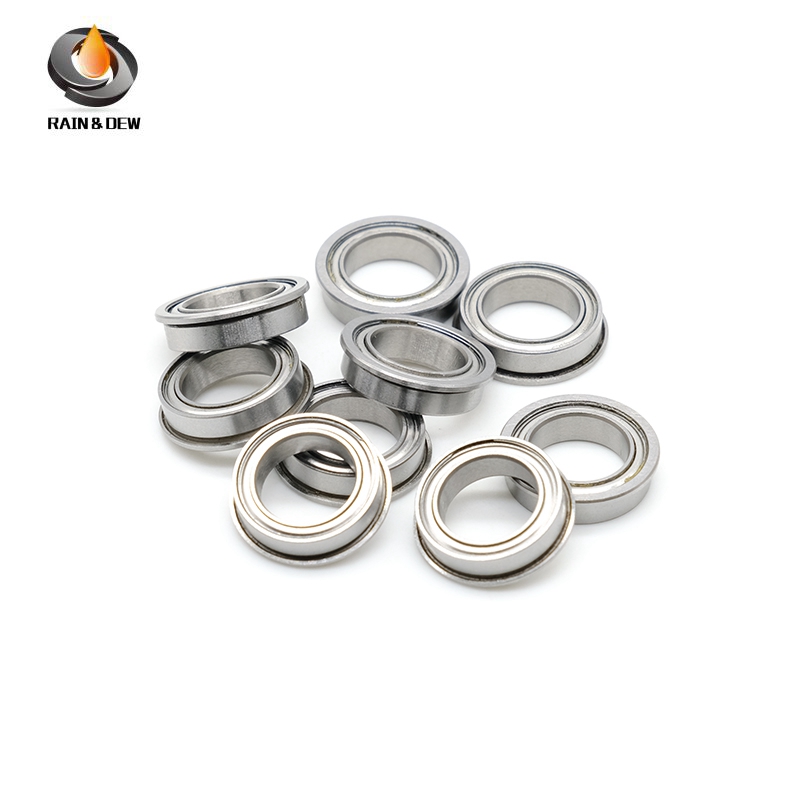 10Pcs F6700ZZ 10X15X4 Flange Ball Bearing ABEC-7 MF52ZZ MF106ZZ F685ZZ  F694ZZ