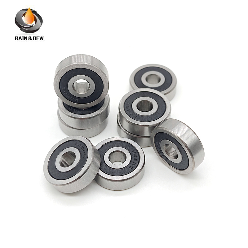 5PCS 638RS 8X28X9 mm Deep Groove Ball Be