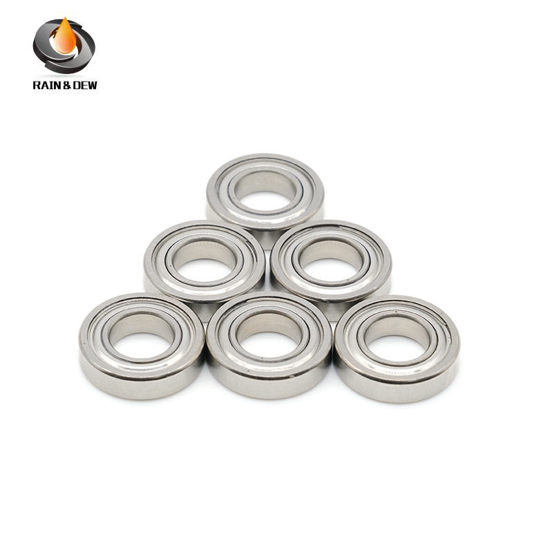 Non-Magnetic Stainless Steel Bearing, S6800ZZ	10X19X5 mm, SUS304 Material, Corrosion Resistant, Doub