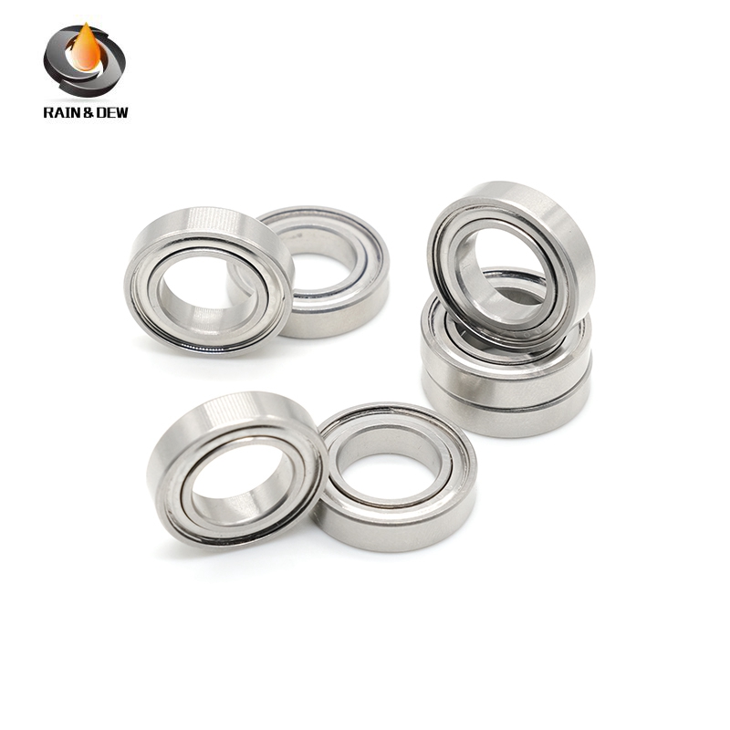 Non-Magnetic Stainless Steel Bearing, S6801ZZ	12X21X5 mm, SUS304 Material, Corrosion Resistant, Doub