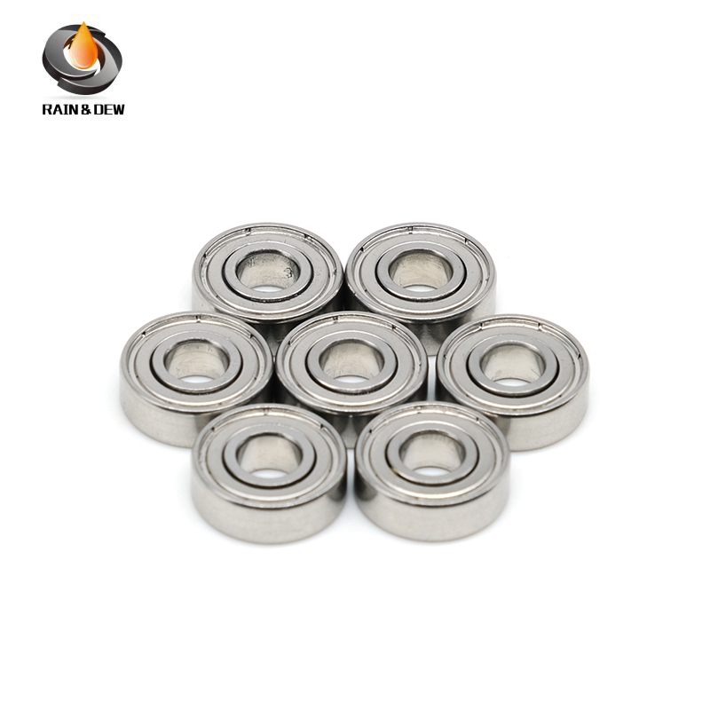 Non-Magnetic Stainless Steel Bearing, S696ZZ  6X15X5 mm, SUS304 Material, Corrosion Resistant, Doubl