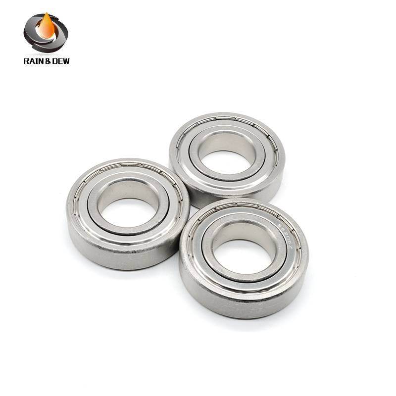 Non-Magnetic Stainless Steel Bearing, S6206ZZ	30X62X16 mm, SUS304 Material, Corrosion Resistant, Dou