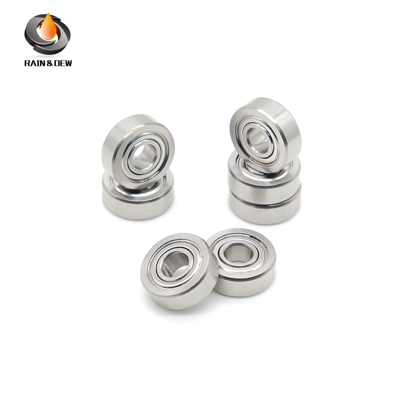 Non-Magnetic Stainless Steel Bearing, S606ZZ  6X17X6 mm, SUS304 Material, Corrosion Resistant, Doubl