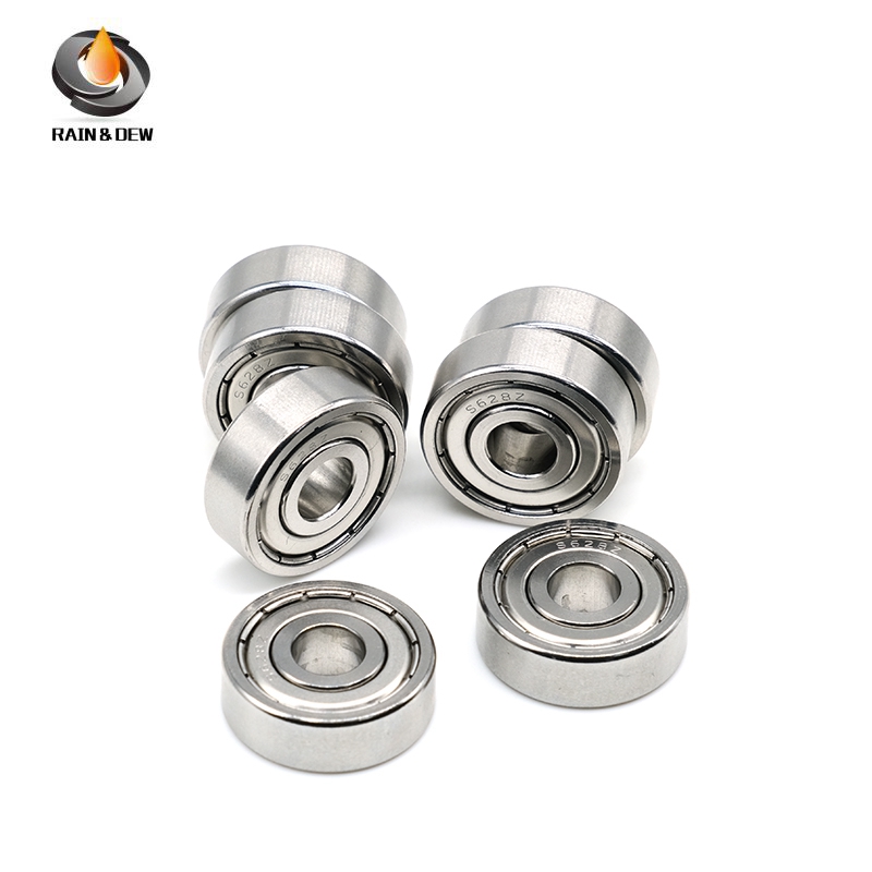 Non-Magnetic Stainless Steel Bearing, S6206ZZ 30X62X16 mm, SUS304 Material, Corrosion Resistant, Dou