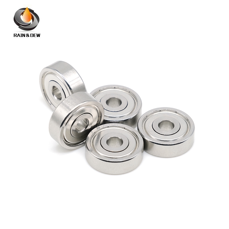 Non-Magnetic Stainless Steel Bearing, S638ZZ  8X28X9 mm, SUS304 Material, Corrosion Resistant, Doubl