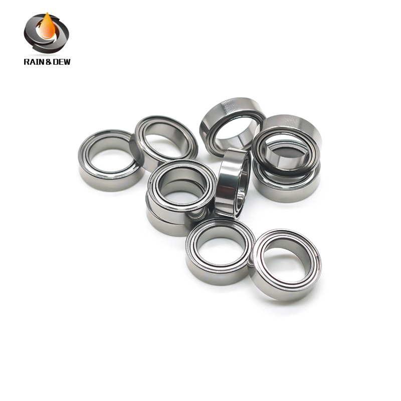 10Pcs MR128ZZ Ball Bearing 8x12x3.5 mm ABEC-7 Miniature Metric Chrome Steel 