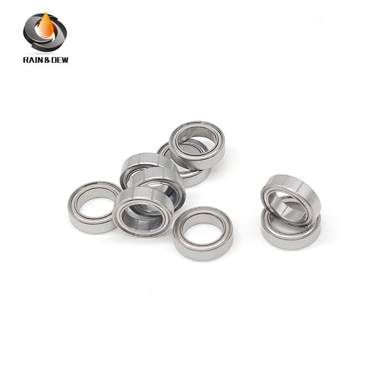 10PCS 6700ZZ 10x15X4 mm High Quality Miniature Rubber Seal Deep Groove Ball Bearing ABEC-7 6700