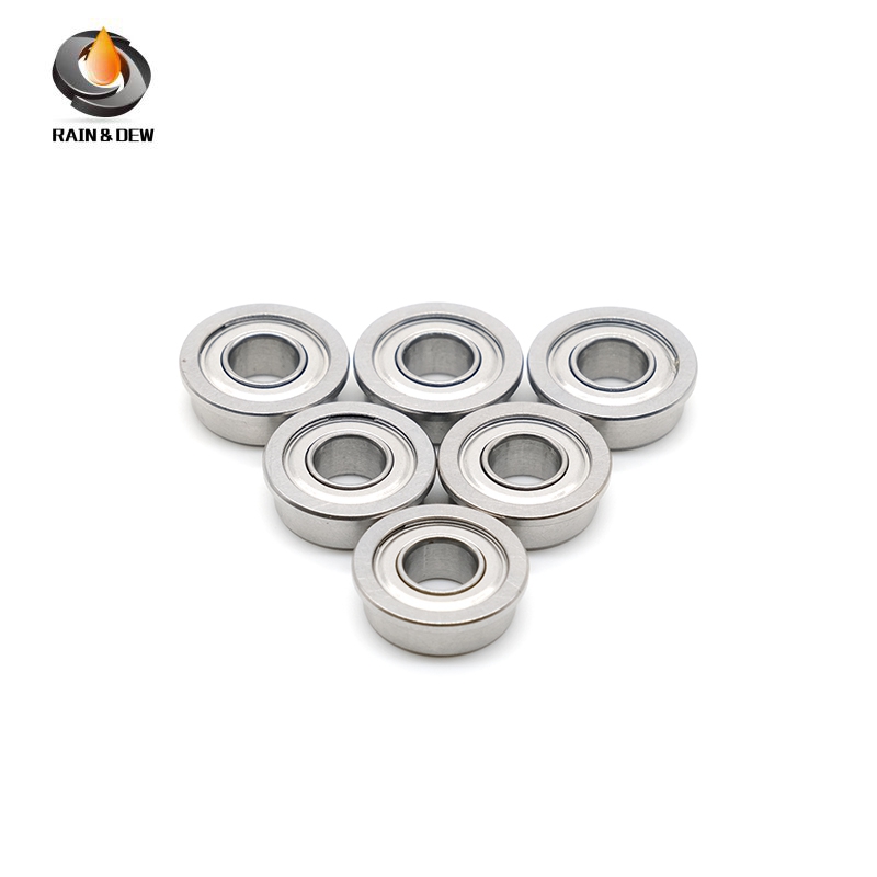10Pcs F686ZZ 6X13X5mm Flange Ball Bearing ABEC-7 F686ZZ f686