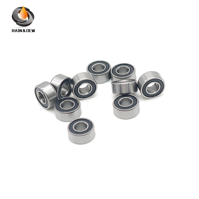 10Pcs 686-2RS Bearing ABEC-7 6x13x5 mm Miniature 686RS Ball Bearings 618/6RS Black Sealed 686 2RS Ru