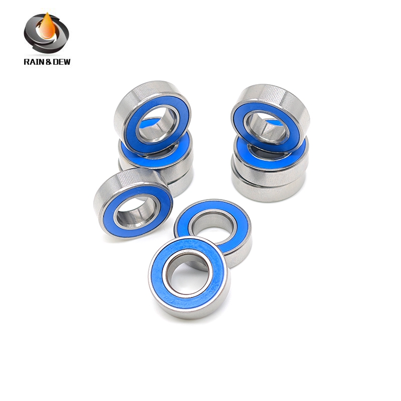 688RS- Blue Bearing 10PCS 8x16x5mm ABEC-7 Hobby Electric RC Car Truck 688 RS 2RS Ball Bearings 688-2