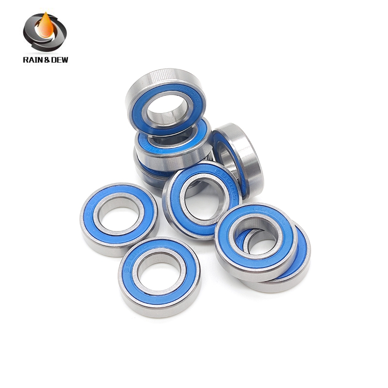 10PCS 6901RS-Blue 10x24x6 mm Bearing ABEC-7 Miniature Ball Bearings Blue Sealed Bearing