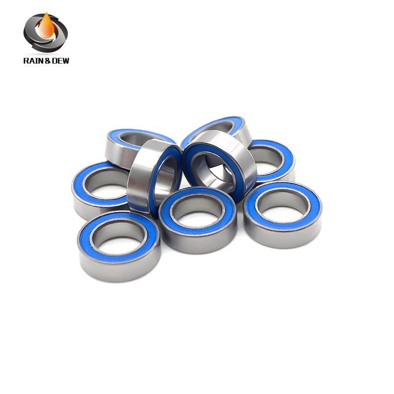 10PCS MR1319RS-Blue 13x19x4 mm Bearing ABEC-7 Miniature Ball Bearings Blue Sealed Bearing